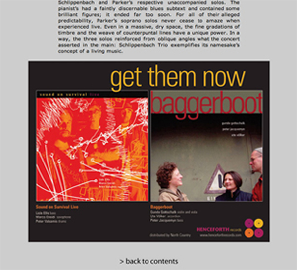 point of departure - feature ad