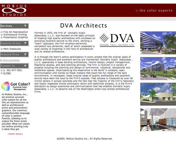 mobius studios - featured firm
