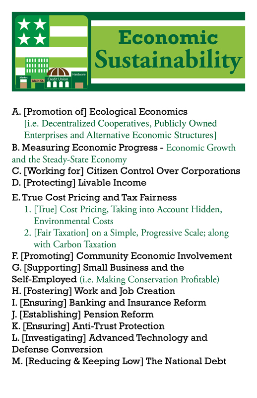 economic sustainability