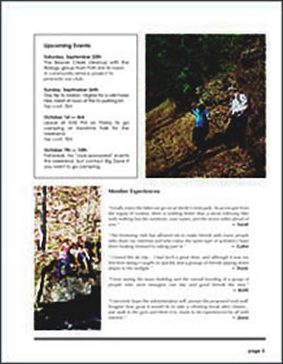 vic venturing club - biweekly news bulletin page 3